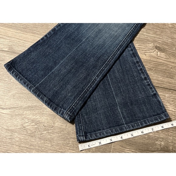 7 For All Mankind Vintage Women's "A" Pocket Boot Low Rise Jeans SZ 26 (28x29) - Picture 9 of 11